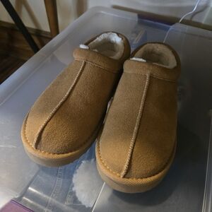 Women's Kaya Genuine Suede Auden Slippers Size 8